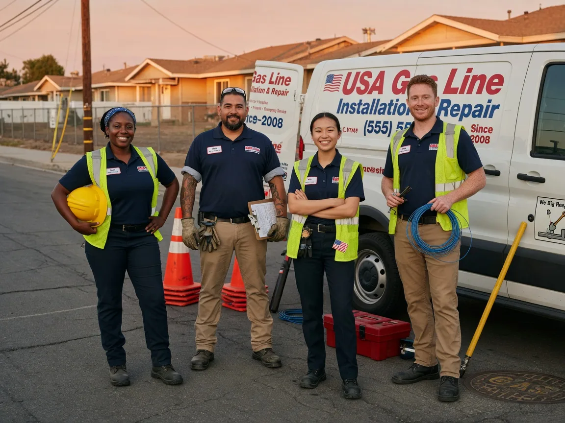 Gas Line Installation company in Delphos, KS
